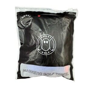 (RB2) Ghost Golf Magnetic Greenside Towel Blue 18x18 Microfiber NEW Sealed